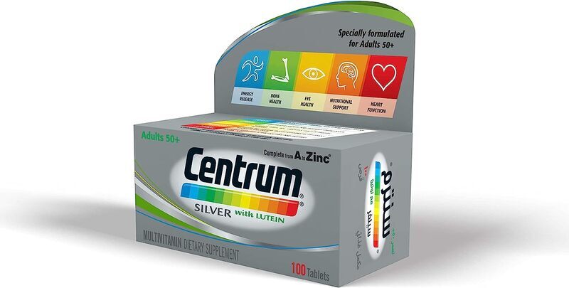 Centrum Silver with Lutien Multivitamin Supplement, 100 Tablets