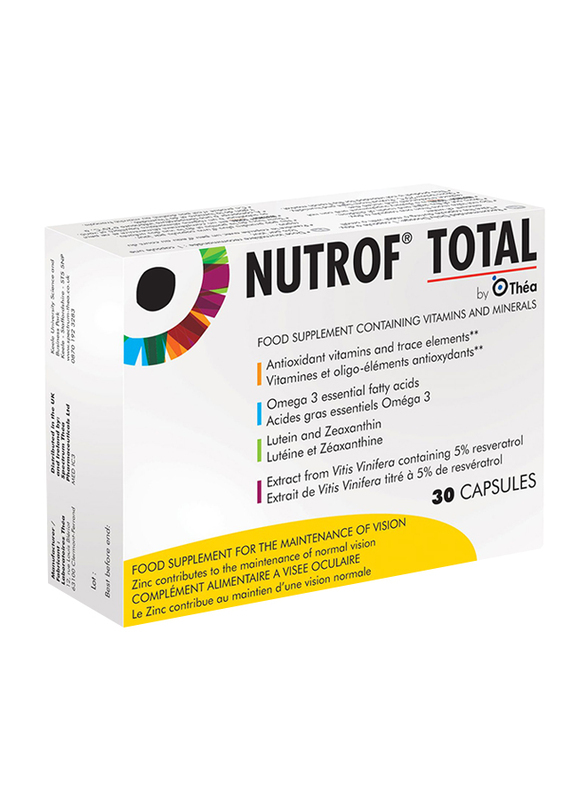 Thea Nutrof Total Capsules Food Supplement, 30 Capsules