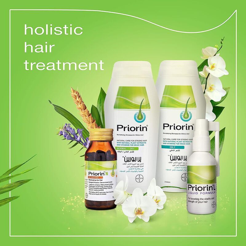 Priorin Liquid Formula Hair Serum for All Hair Types, 50ml