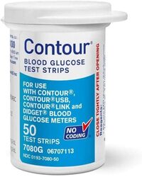 Contour Blood Glucose Test Strips, 50 Strips