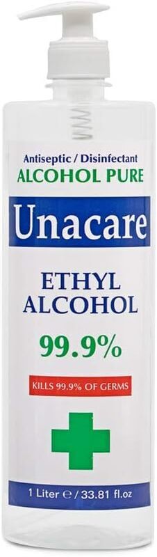 

Generic Unacare Ethyl Alcohol 99.9% Germs Kills , 1 Liter