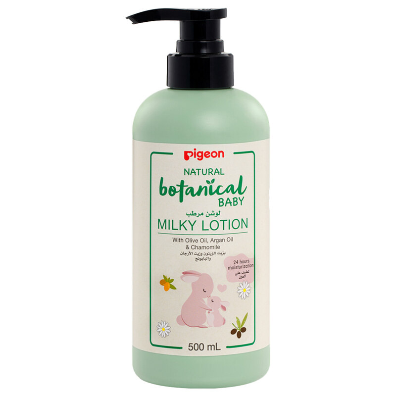 

PIGEON NATURAL BOTANICAL BABY MILK LOTION 500ML (79382)