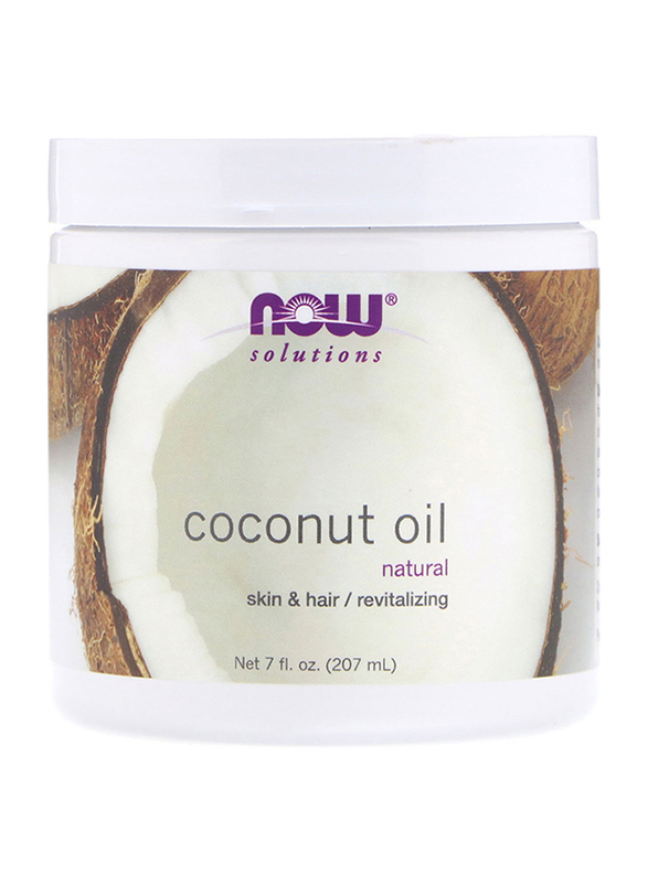 Now Solutions Coconut Oil Skin & Hair Revitalizing, 207ml