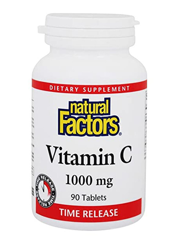 

Natural Factors Vitamin C, 1000mg, 90 Tablets