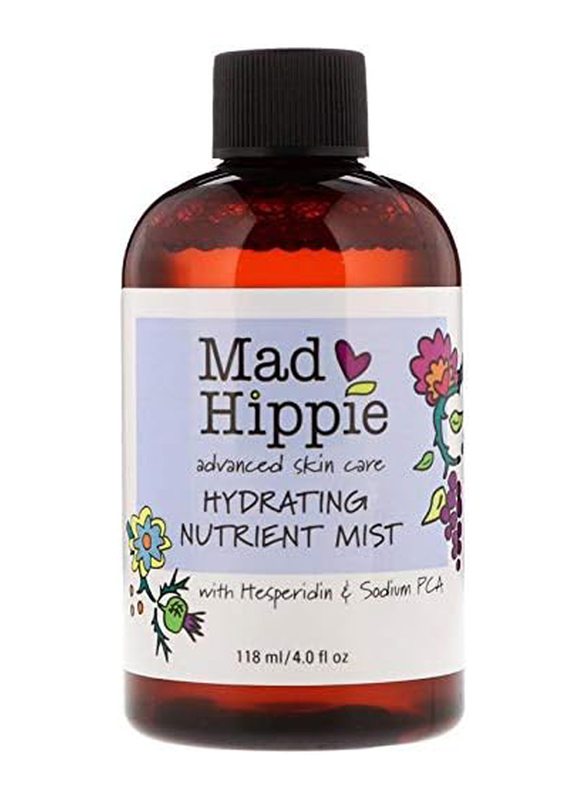 Mad Hippie Hydrating NUtrient Mist, 118ml