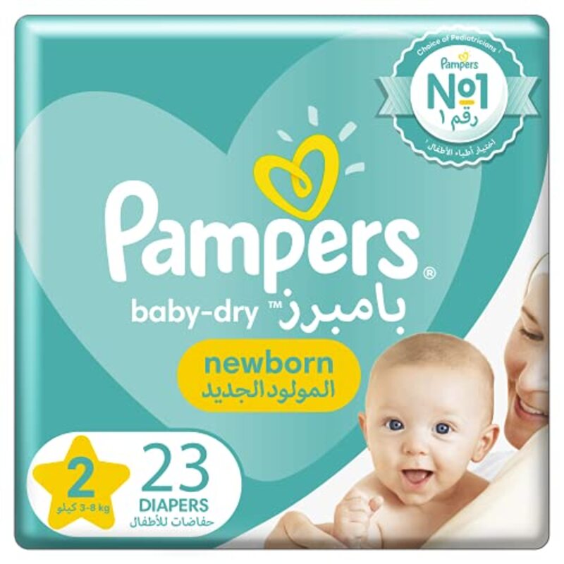 Pampers Ml Size 2 Cp 6X23S