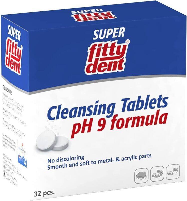 

Fittydent Powerful Anti Plaque Formula Cleansing, 32 Tablets