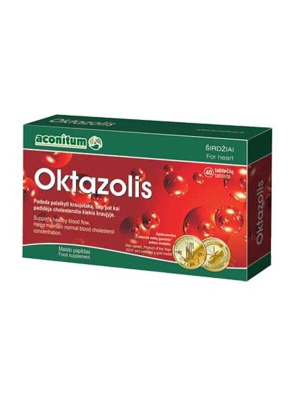 

Aconitum Oktazolis, 10mg, 40 Tablets