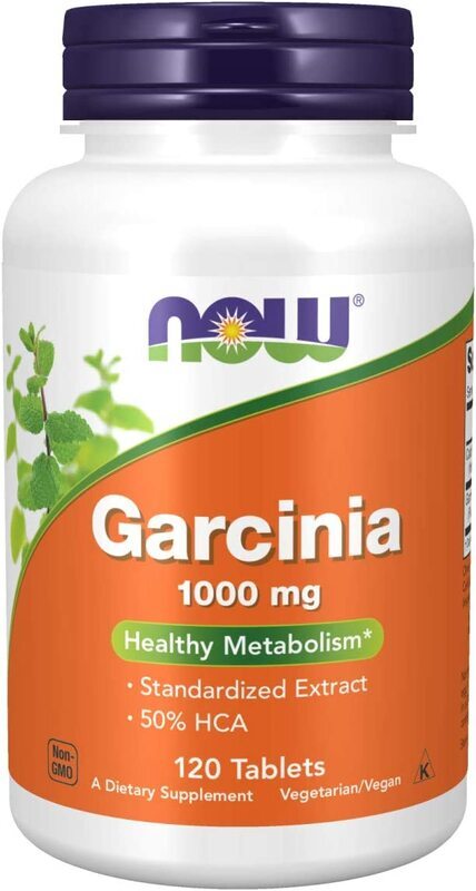 Now Foods Garcinia Dietary Supplement, 1000mg, 120 Tablets