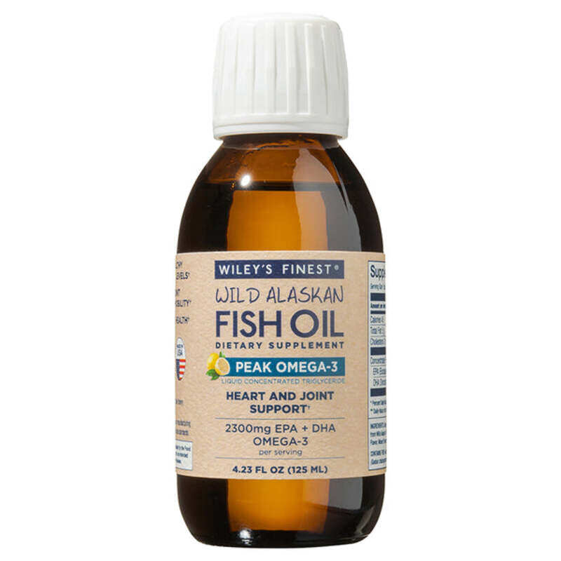 

WILEY'S FINEST WILD ALASKAN FISH OIL 2300MG 125ML