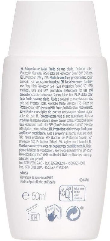 Isdin Foto Ultra Sport Previene Fusion Fluid Cream, SPF 100+, 50ml