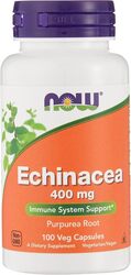 Now Foods Echinacea Purpurea Root Dietary Supplement, 400mg, 100 Capsules