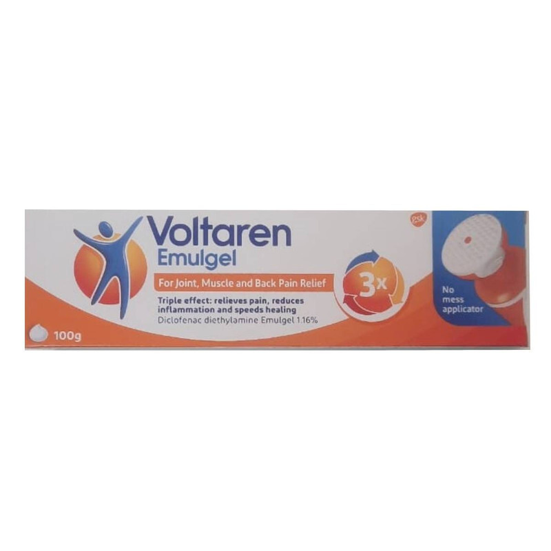 VOLTAREN EMULGEL 1.16% TUBE 100 GM