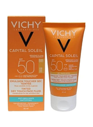 Vichy Capital Soleil Capillary Emulsion Dry Touch, SPF 50, 50gm