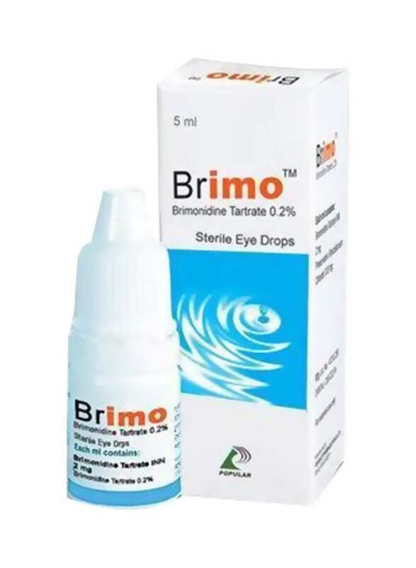 Brimo Opthalmic Eye Drops 5Ml