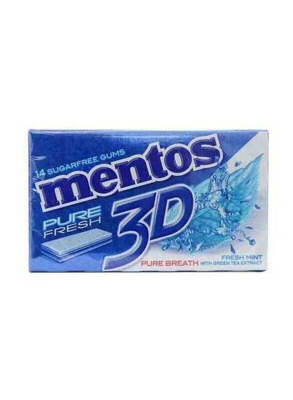 

Mentos 3D Fresh Mint 33Gm 14Gms