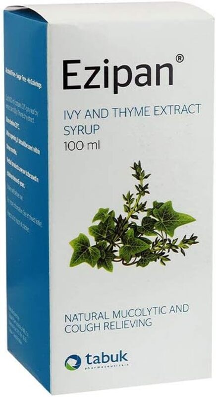 TML Ezipan Ivy and Thyme Extract Syrup, 100ml