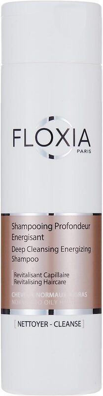 Floxia Deep Cleansing Energizing Shampoo for Normal to Oily Hair, 200ml