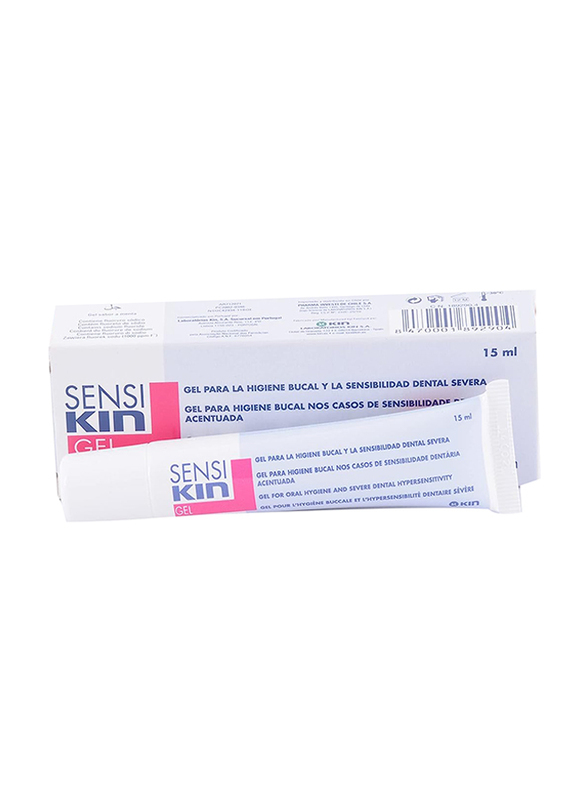 Sensikin Fast Relief for Sensitive Teeth & Gums Dental Gel Pain Gel Toothpaste, 15ml