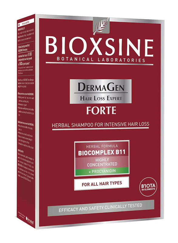

Bioxsine Forte Herbal Hair Growth Shampoo, 300ml