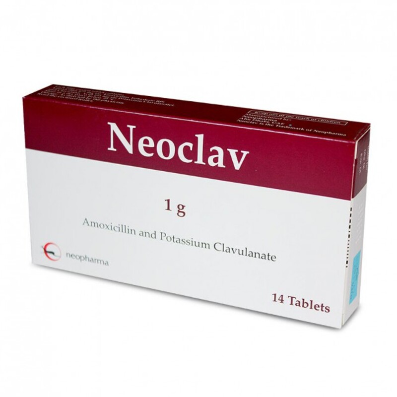 

Neopharma Neoclav 1G Tab 14S