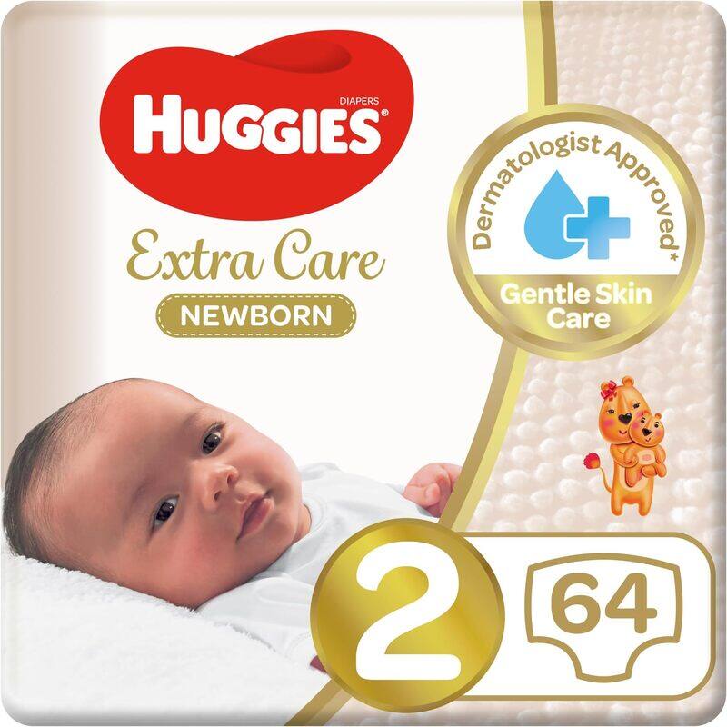 

Huggies New Born Size 2 64 S (Kc64902)