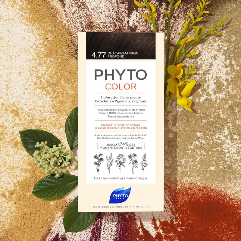 Phyto Permanent Hair Dye, 112ml, 6 Dark Blonde