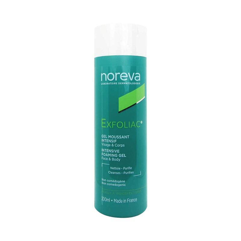 Noreva Exfoliac Foaming Gel, 200ml