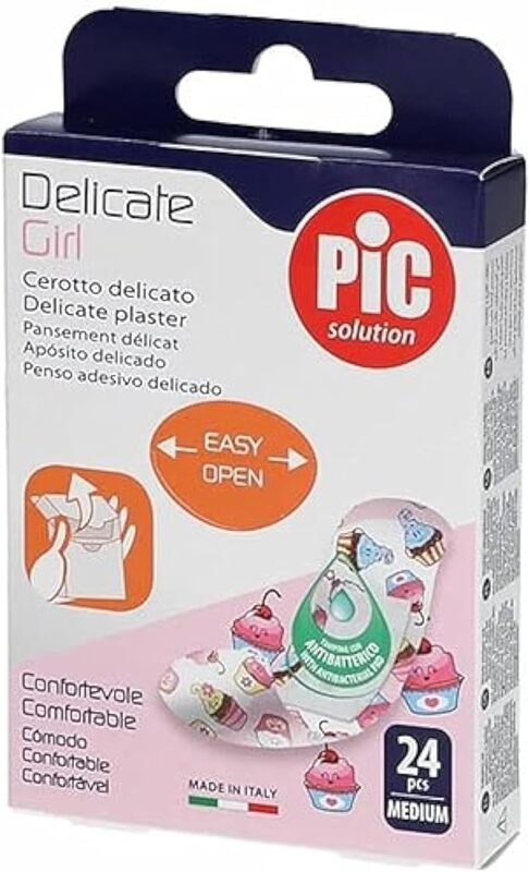 Pic A.B Delicate Plaster Girl Medium 24Pcs