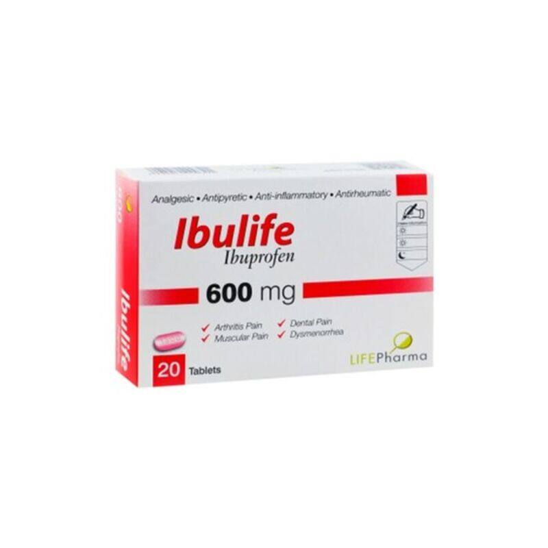 

Life Pharma Fze Ibulife 600 Mg Tab 20S