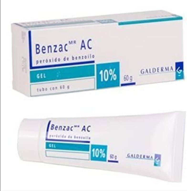 

Benzac AC Benzoyl Peroxide Gel 10%, 60gm