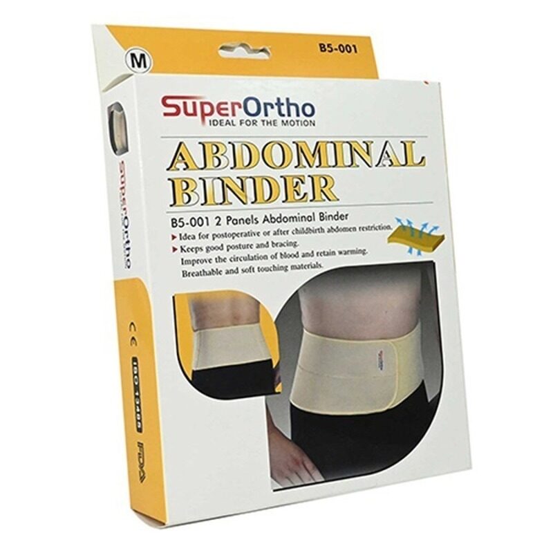 

SUPERORTHO Super Ortho Abdominal Binder 2 Panels - B5-001 (M)