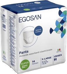 Egosan Super Incontinence Adult Pull Up Underwear Adult Diapers With Stretchable Waistband, X-Large, 14 Pieces