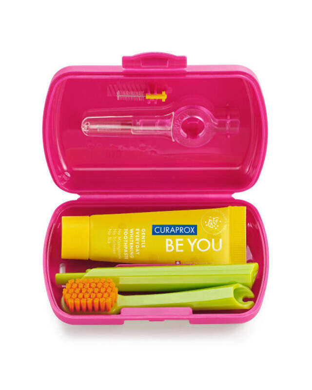 

Curaprox Travel Set Magenta