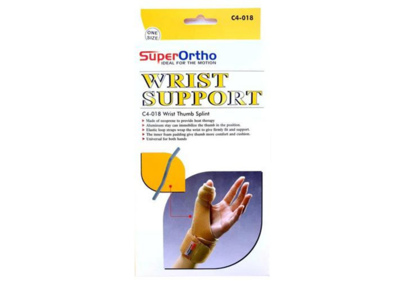 

SUPERORTHO Super Ortho Wrist With Thumb Splint O4-001R -(Xl)