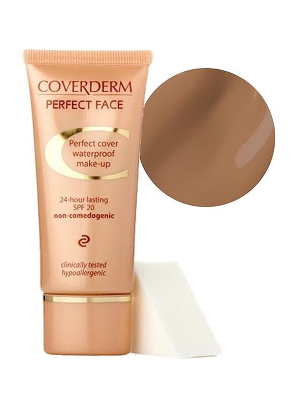 

CoverDerm Perfect Face Concealing Foundation, 9, Brown