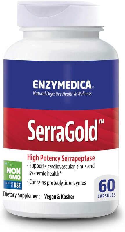 ENZYMEDICA SERRAGOLD CAP 60'S