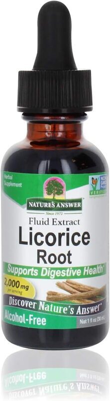 Nature's Answer Licorice Root Herbal Supplement, 1oz
