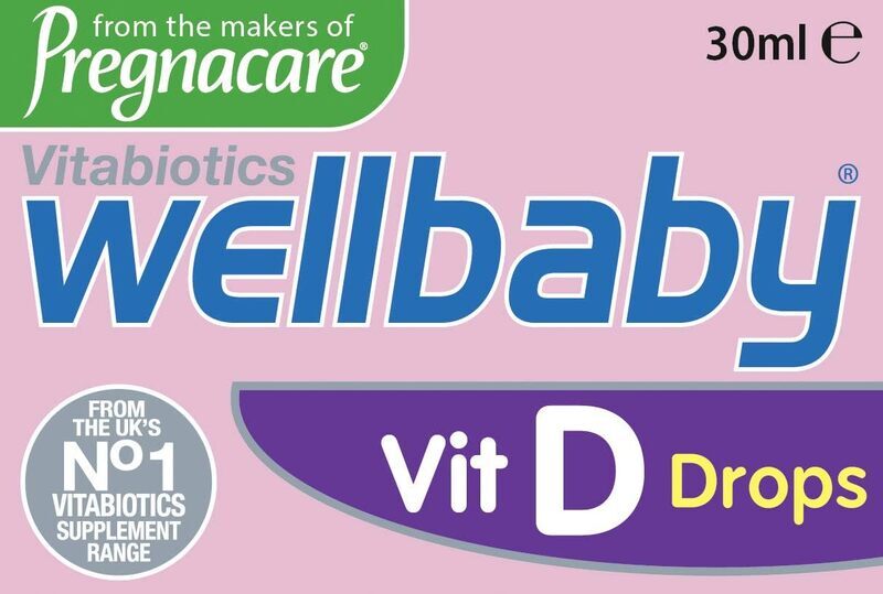 Vitabiotics Wellbaby Vitamin D Drops, 30ML