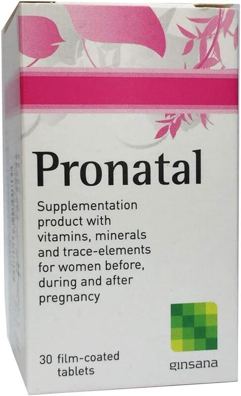Pronatal Multivitamins & Minerals for Pregnancy, 30 Tablets