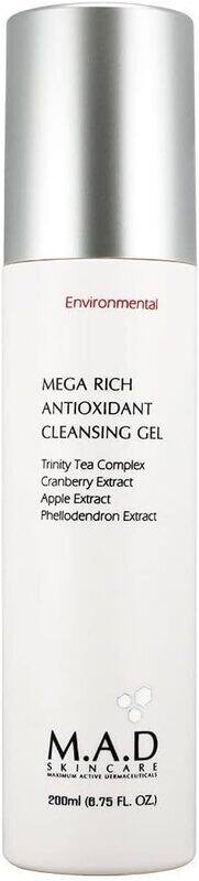 

M.a.d Skincare M.A.D. Skincare Mega Rich Antioxidant Cleansing Gel, 200ml