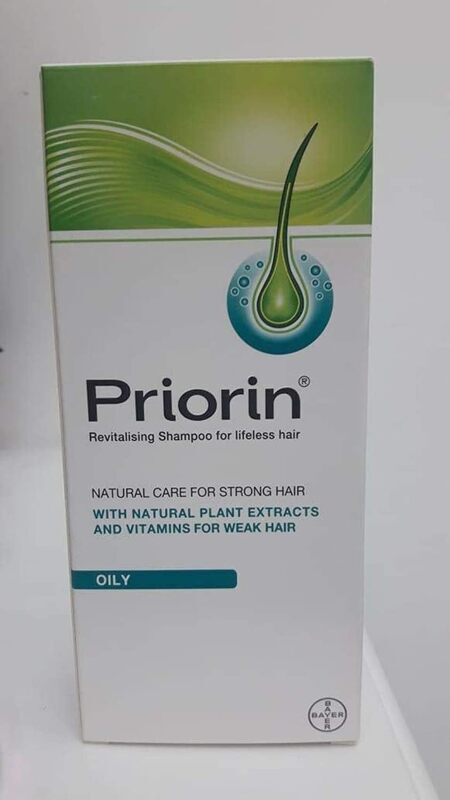 Priorin Revitalising Shampoo for Oily Hair, 200ml