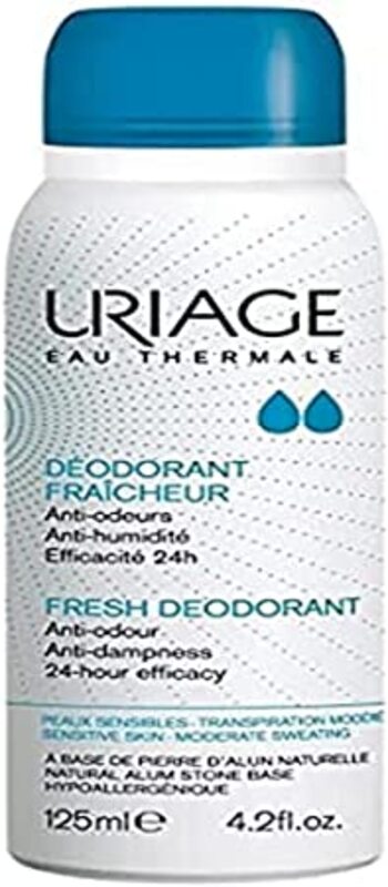 Uriage Fresh Deodorant Spray 125 Ml Promo ( 1+50% On2Nd)