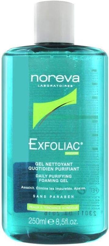 Noreva Exfoliac Purifying Cleansing Gel, 250ml
