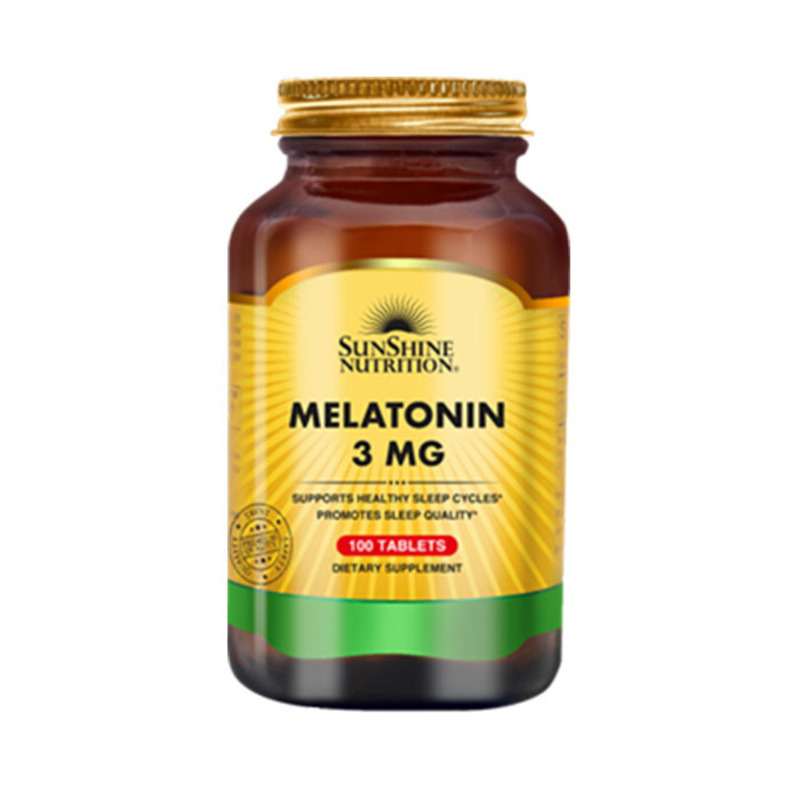 Sunshine Melatonin 3Mg Tab 100S