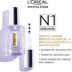 L'Oreal Paris Hyaluron Expert Eye Serum with 2.5% Hyaluronic Acid, Caffeine & Niacinamide, 20ml