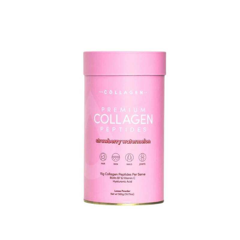 

The Collagen Premium Collagen Peptides Strawberry Watermelon Powder 560 Gms