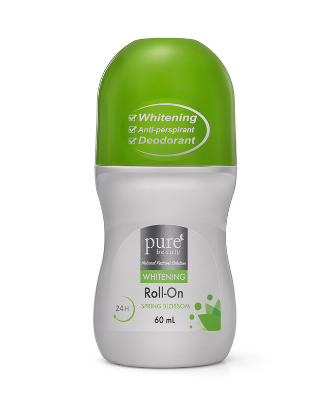 

PURE BEAUTY WHITENING ANTI PERSPIRANT DEODORANT ROLL ON - SPRING BLOSSOM 60 ml