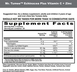 Mr. Tumee Echinacea + Vitamin C & Zinc Multiflavour Gummies, 60 Gummies