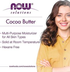 Now Solutions Cocoa Butter Multi Purpose Moisturizer, 198gm